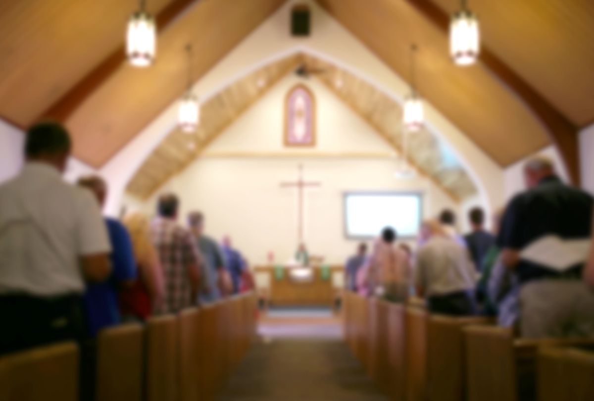 Church filled with people. (Getty Images)