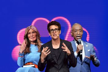 Nicolle Wallace; Rachel Maddow; Al Sharpton