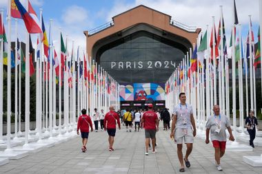 Paris 2024 Olympic Village Cafeteria